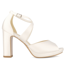 Wedding shoes Avalia CINDY Ivory Satin