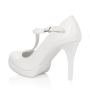 Bridal shoes Melina white leather