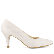 Wedding shoes Avalia DEMI Ivory Satin