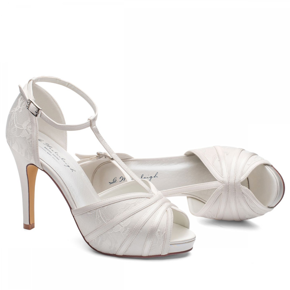 Ivory Size 40 UK 7 #7R522 Iris G Westerleigh Wedding Bridal Shoes 