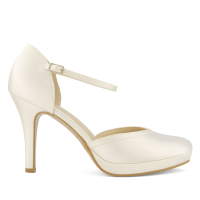 Свадебные атласные туфли Avalia DONA Ivory