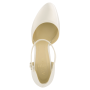 Свадебные атласные туфли Avalia DONA Ivory