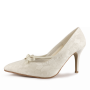 Wedding shoes White Lady 716 Ivory lace