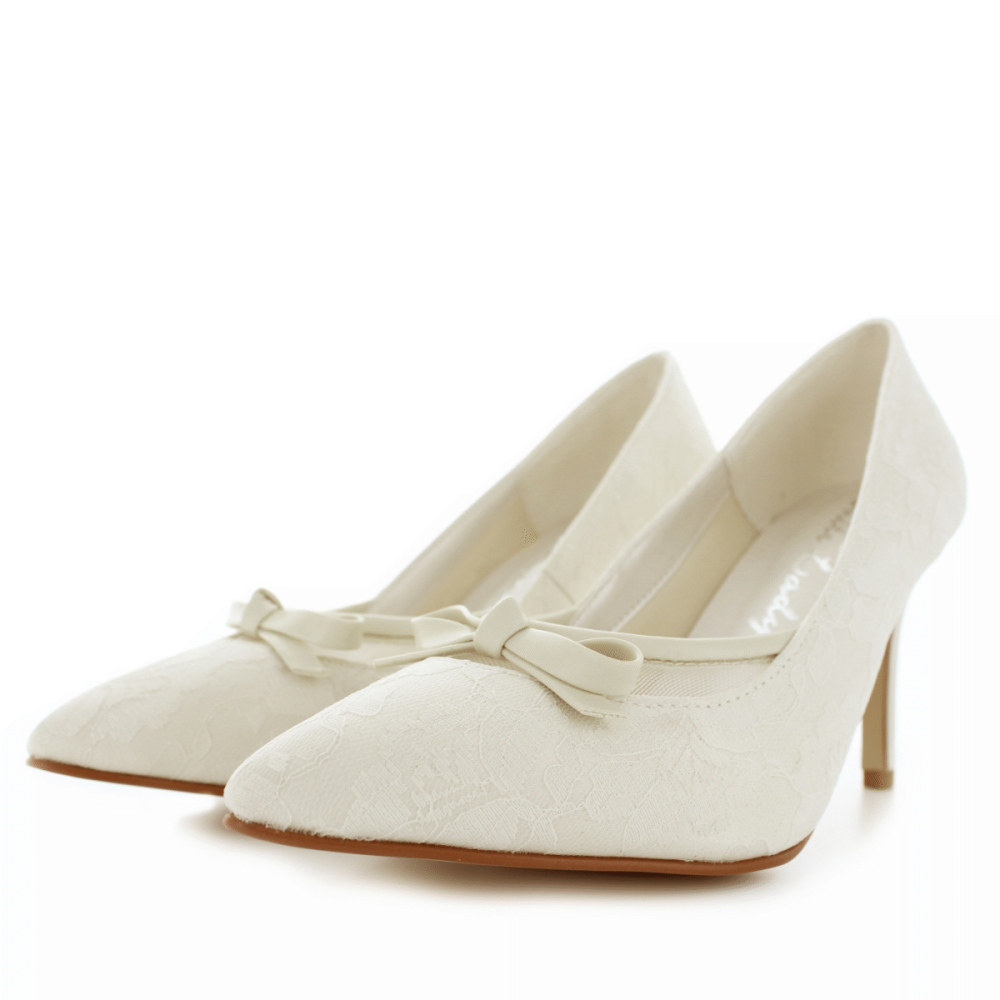 Wedding shoes White Lady 716 Ivory lace