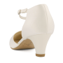 Свадебные атласные туфли Avalia GINA Ivory