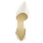 Свадебные атласные туфли Avalia MIRA Ivory