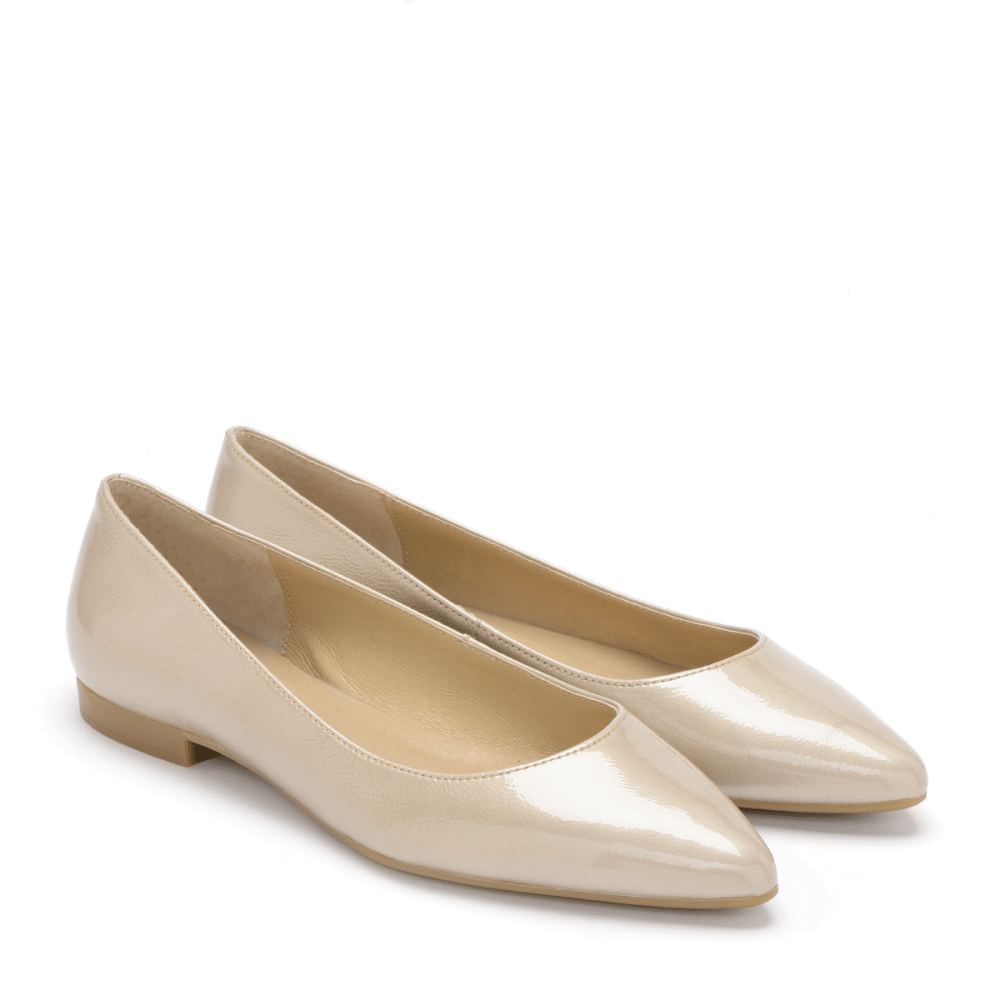 Zoe ivory bridal shoes
