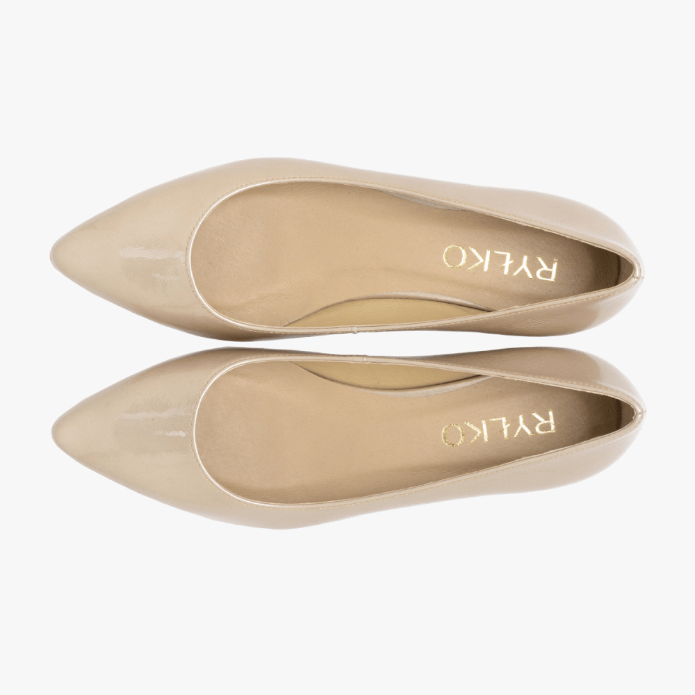 Zoe ivory bridal shoes