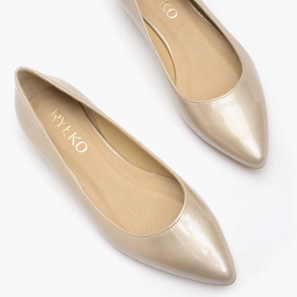 Zoe ivory bridal shoes