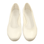 Bridal ballet flats Blair leather ivory
