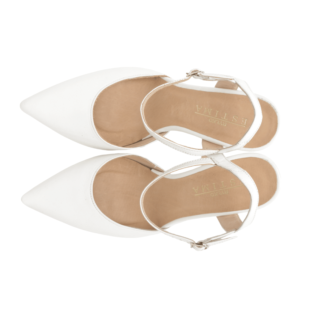 Bridal shoes Lera white