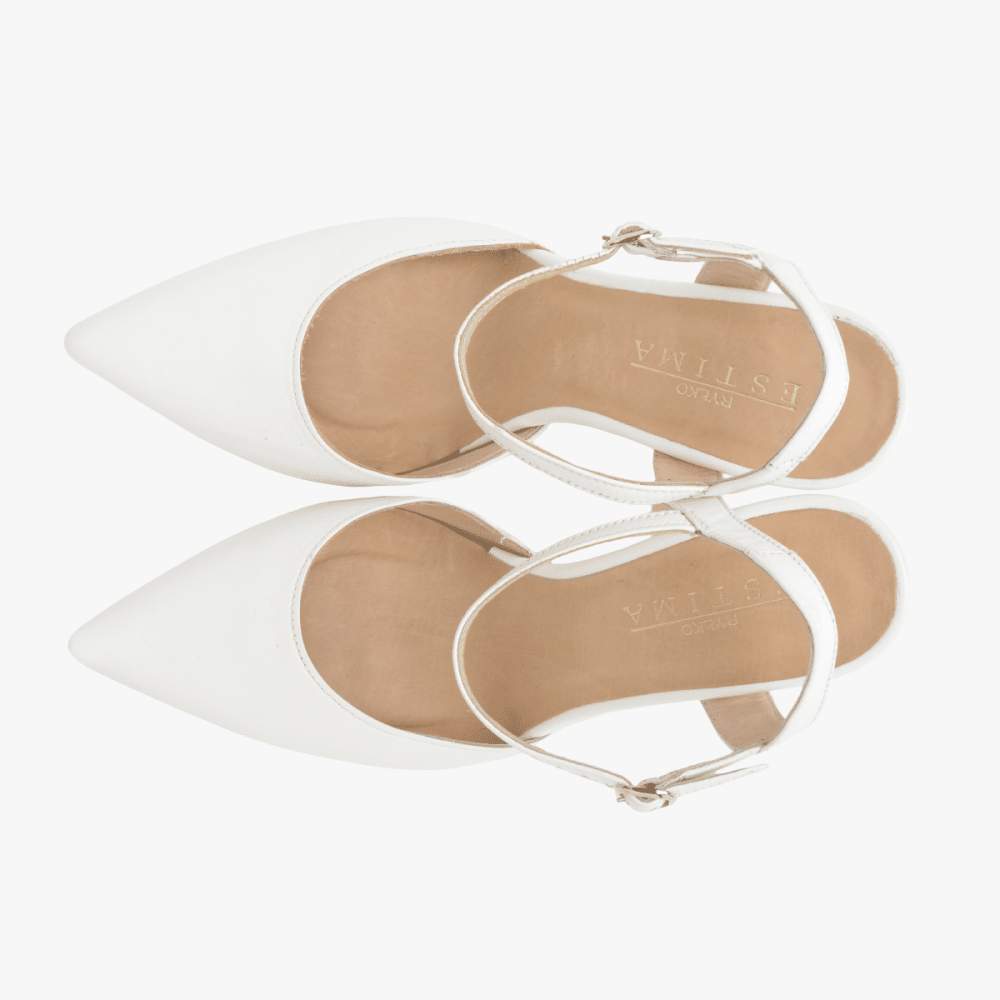 Bridal shoes Lera white