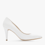 Vera white wedding shoes