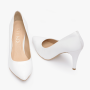 Vera white wedding shoes