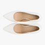 Vera white wedding shoes