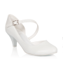 Bridal shoes Mira white leather