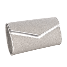 G. Westerleigh Segovia silver handbag