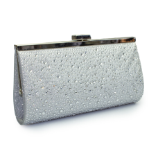 Valentina handbag silver-zirconia