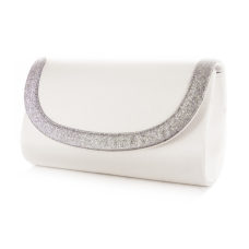 Marie Ivory Silver Handbag