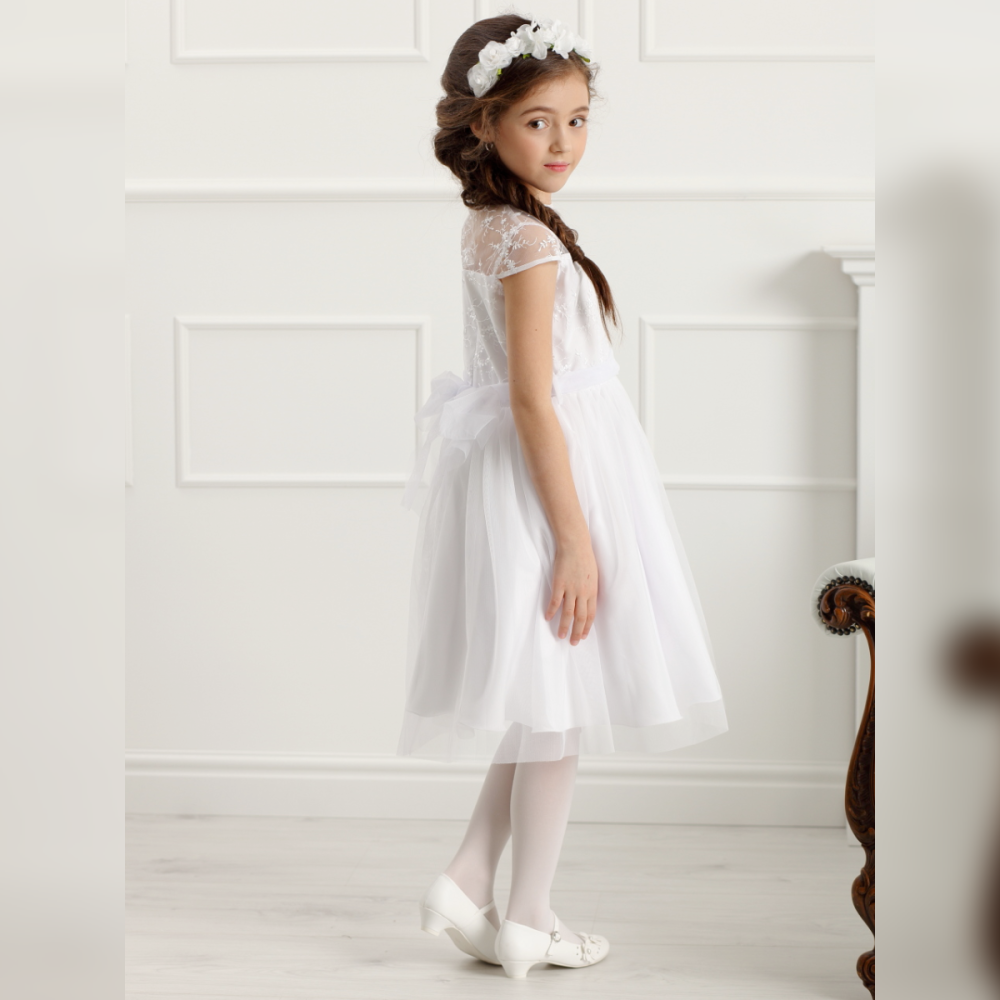 Communion dress Dalary DK-116 White