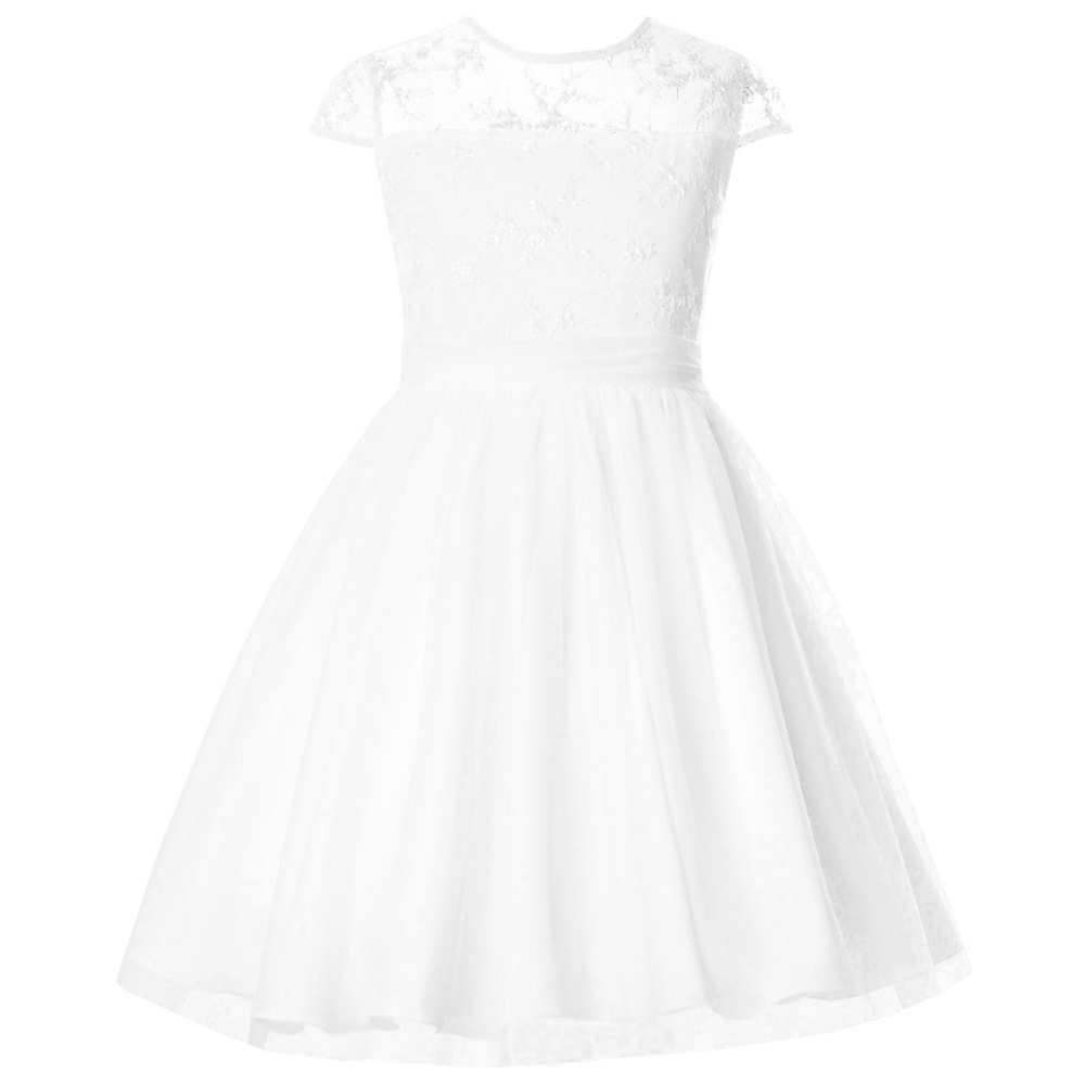 Communion dress Dalary DK-116 White