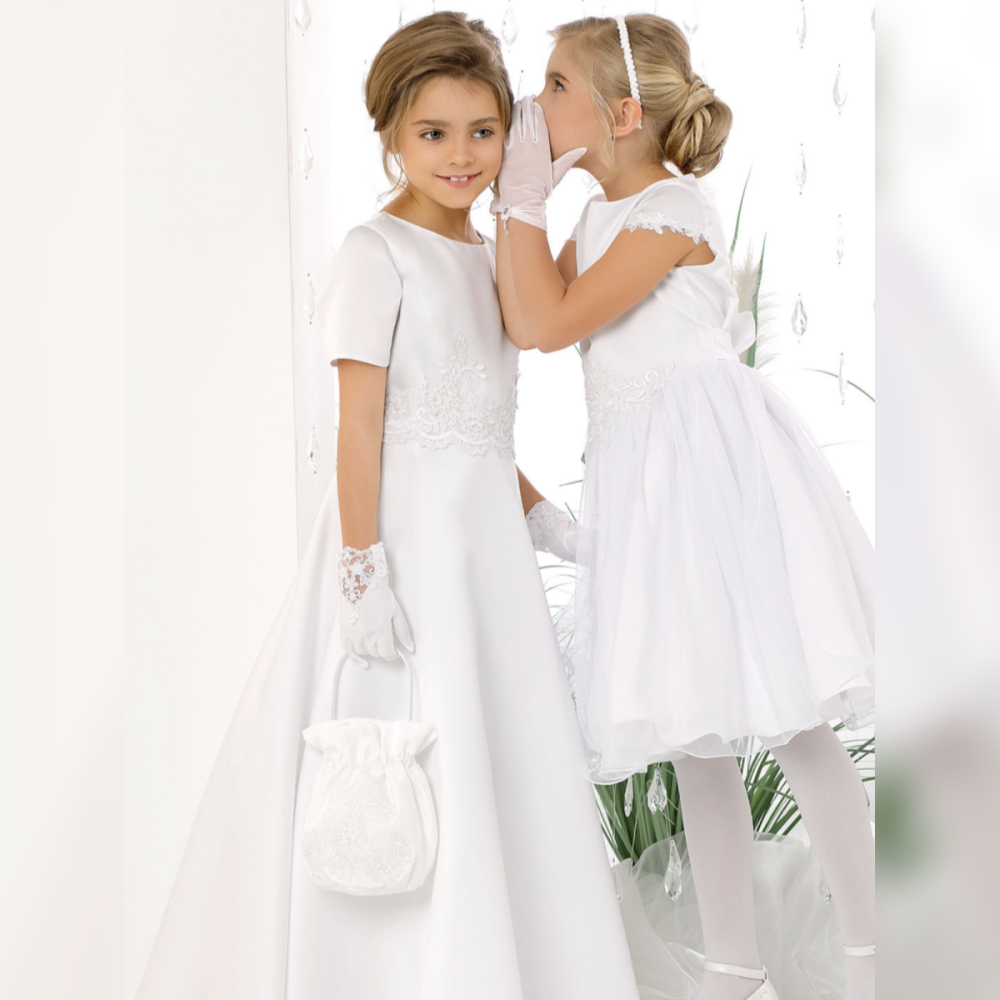 Communion dress Dalary DK-202 white