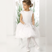 Communion dress Dalary DK-206 white