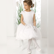 Communion dress Dalary DK-206 white