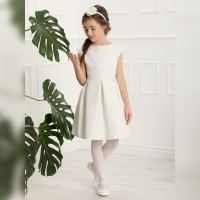 Communion dress Dalary DK-102 Gold-Ivory