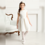 Communion dress Dalary DK-102 Gold-Ivory