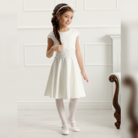 Communion dress Dalary DK-107 Ivory