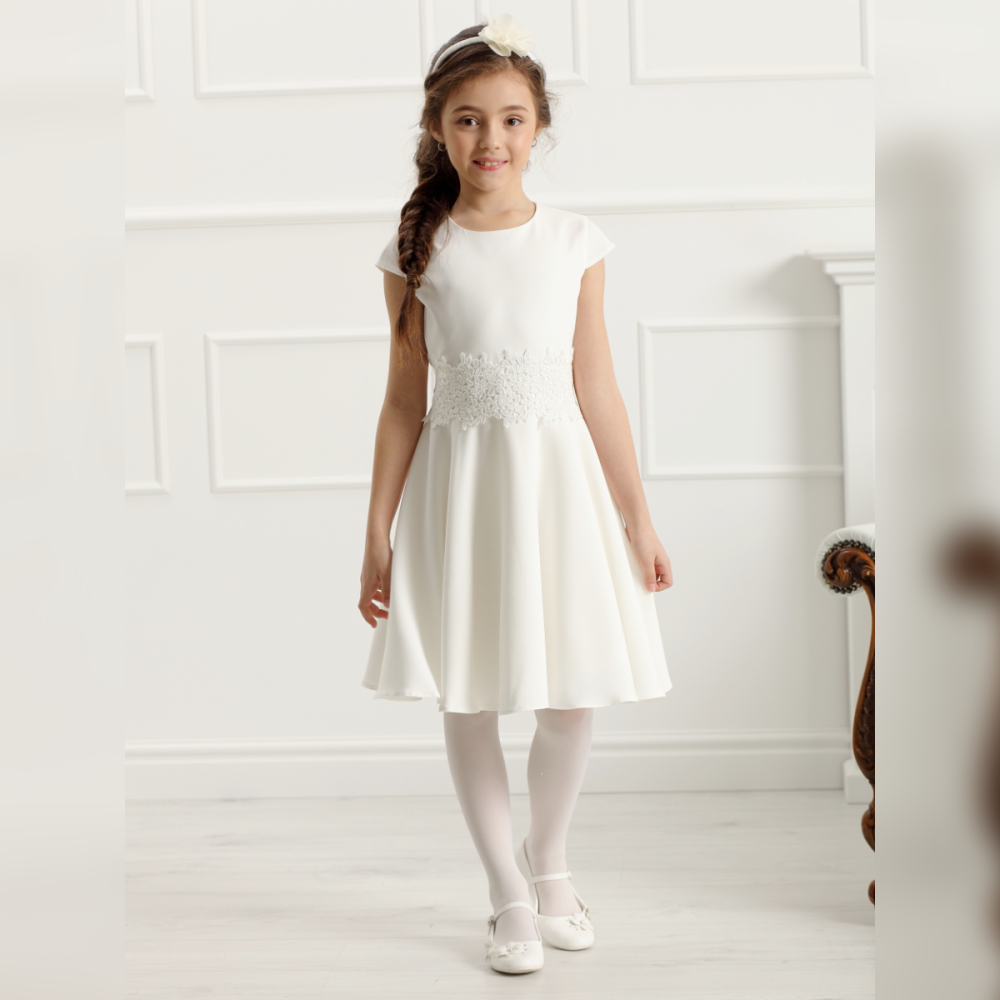 Communion dress Dalary DK-107 Ivory